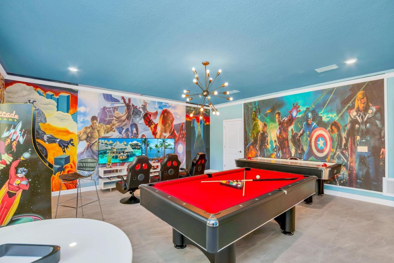 Large Villa, Private Poolgame Roommovie Theater Киссимми Экстерьер фото